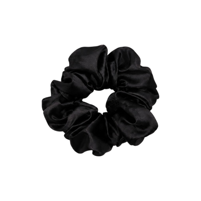 Silk Scrunchie - Ebony