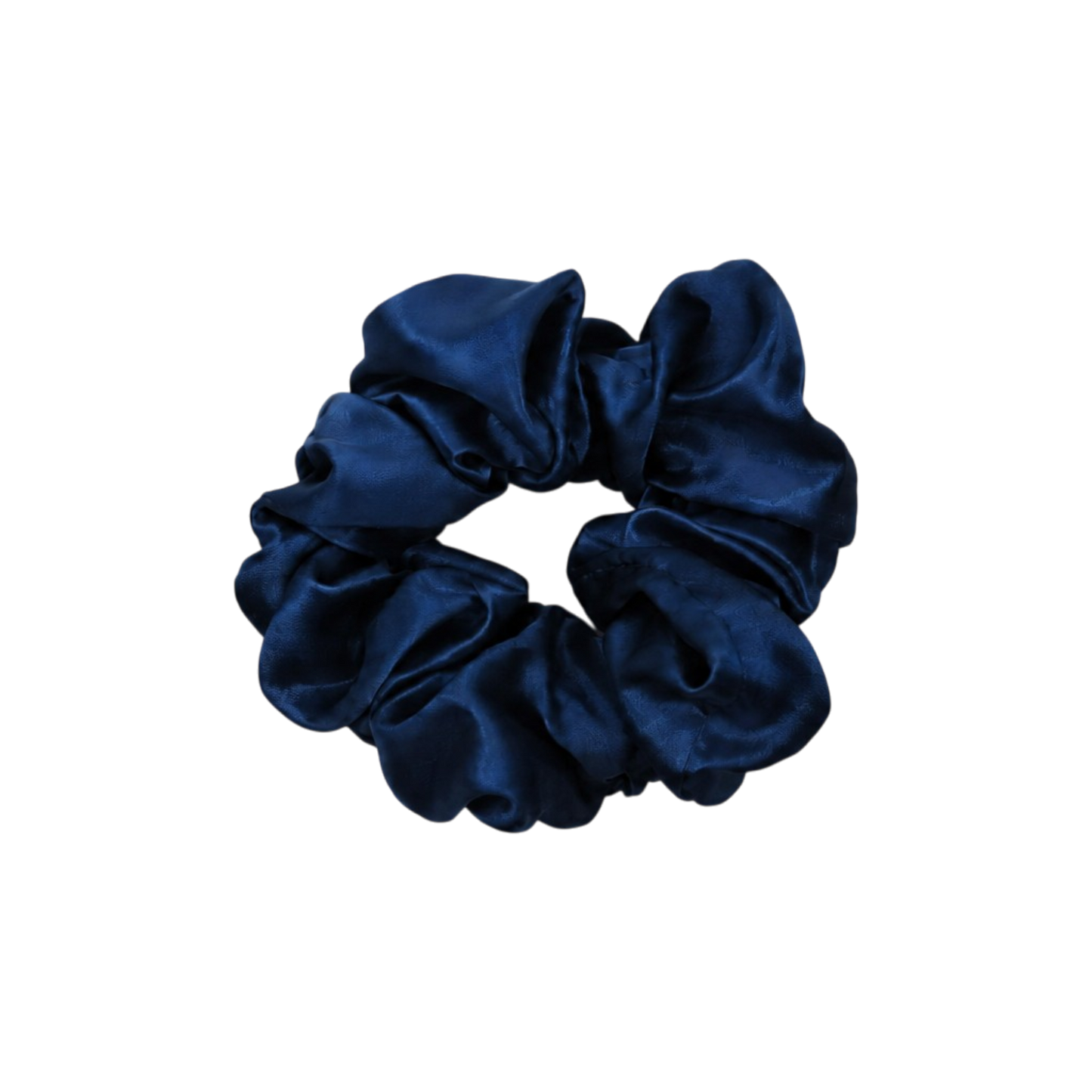 Silk Scrunchie - Midnight