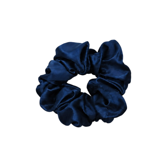 Silk Scrunchie - Midnight