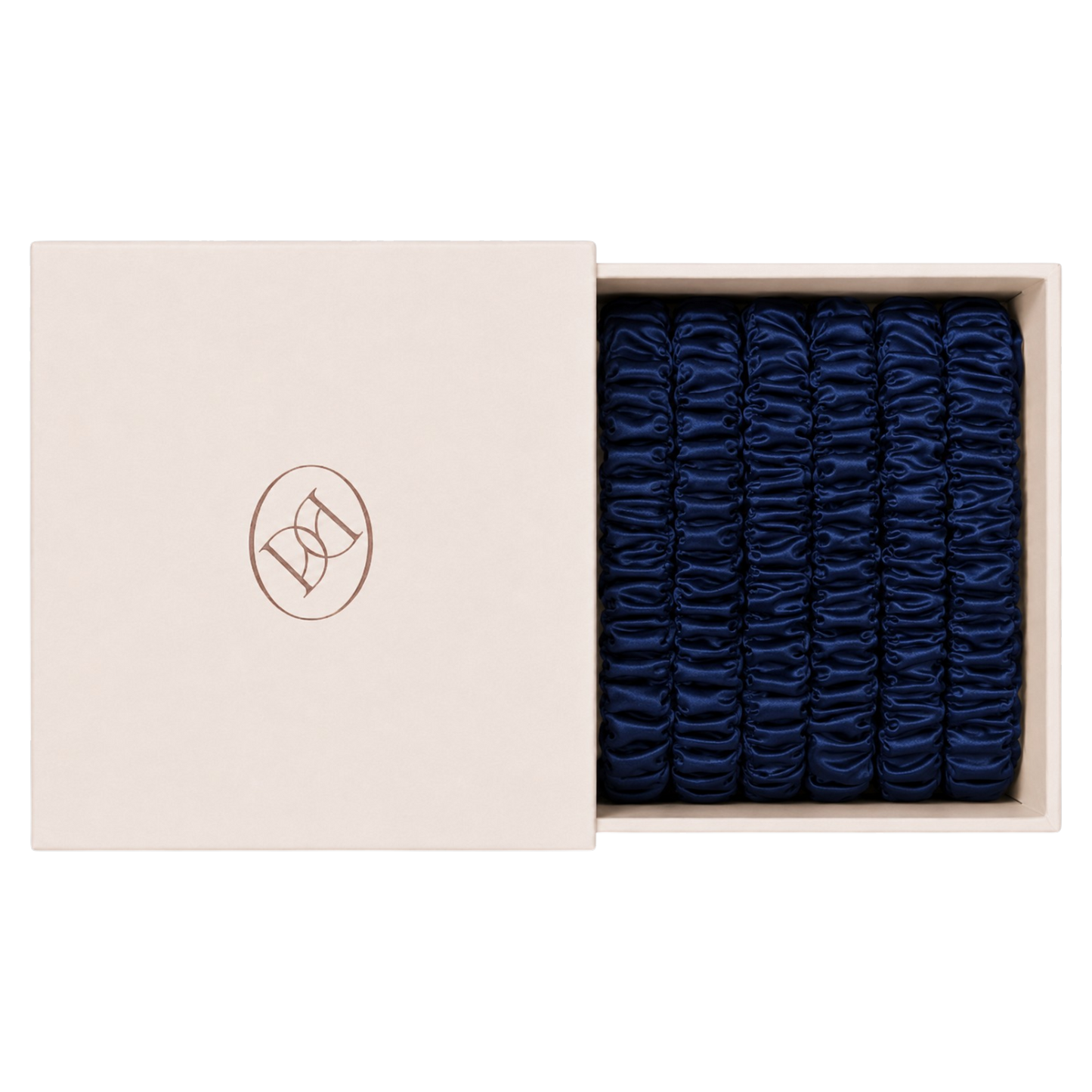 Silk Scrunchie Set - Midnight
