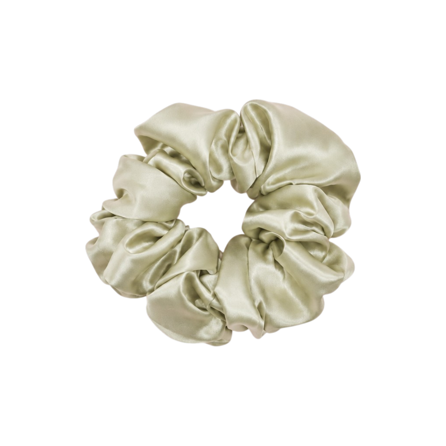 Silk Scrunchie - Matcha