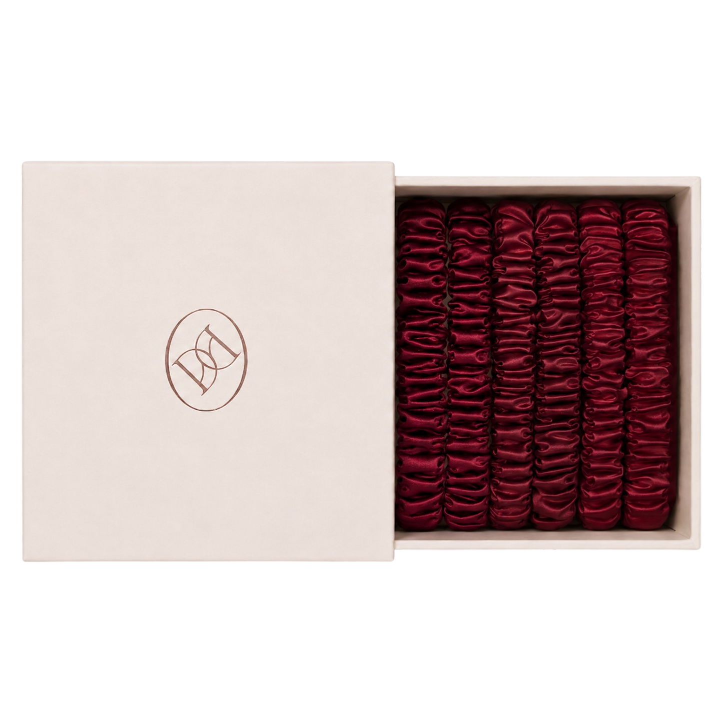 Silk Scrunchie Set - Cherry