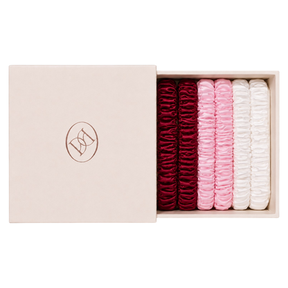 Silk Scrunchie Set - Romance