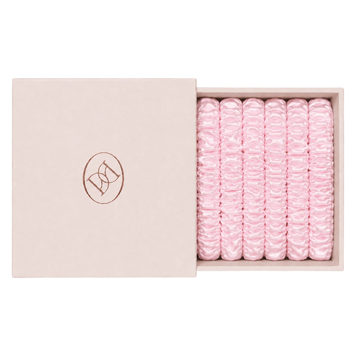 Silk Scrunchie Set - Blush