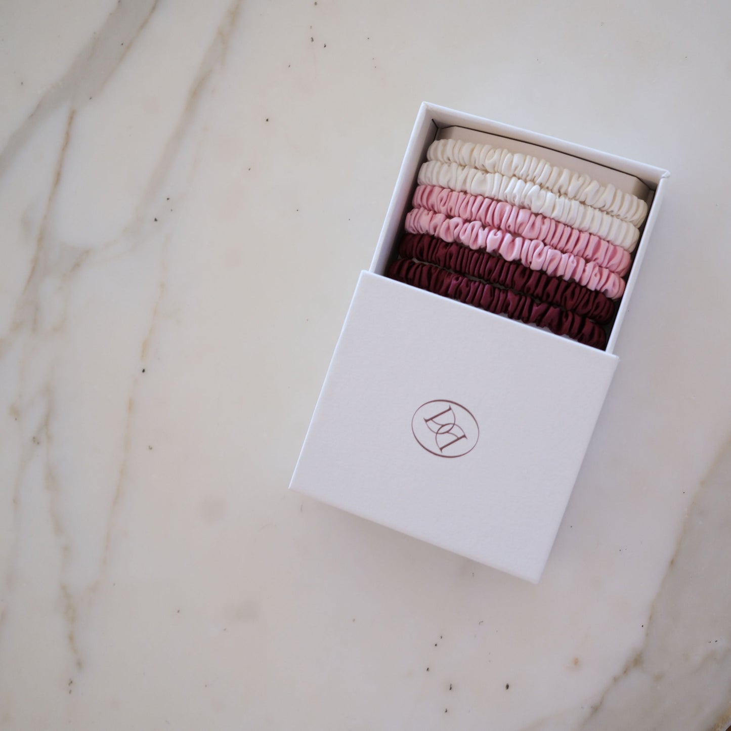 Silk Scrunchie Set - Romance