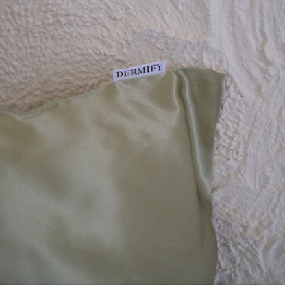 Organic Mulberry Silk Pillowcase - Matcha