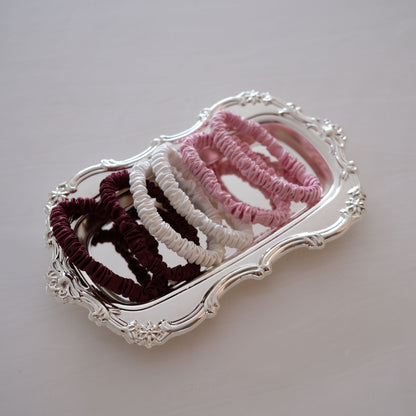 Silk Scrunchie Set - Romance