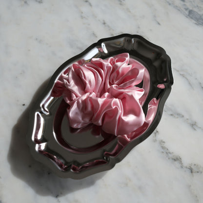 Silk Scrunchie - Blush