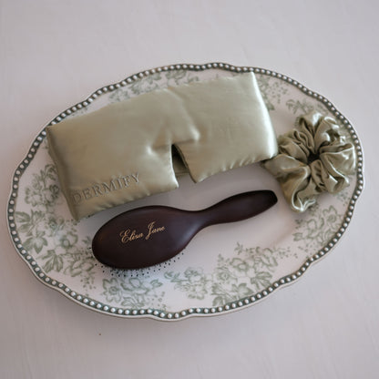 Silk Scrunchie - Matcha