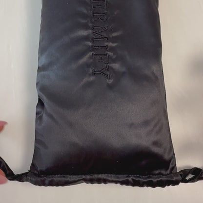 Sleep Mask Pouch - Ebony
