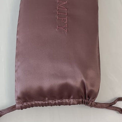 Sleep Mask Pouch - Espresso